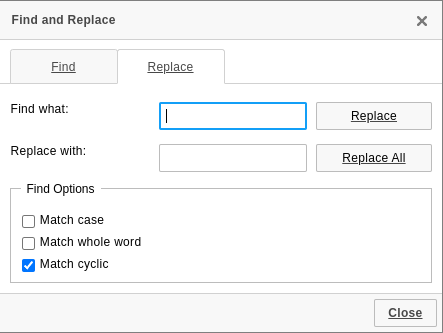 Replace
