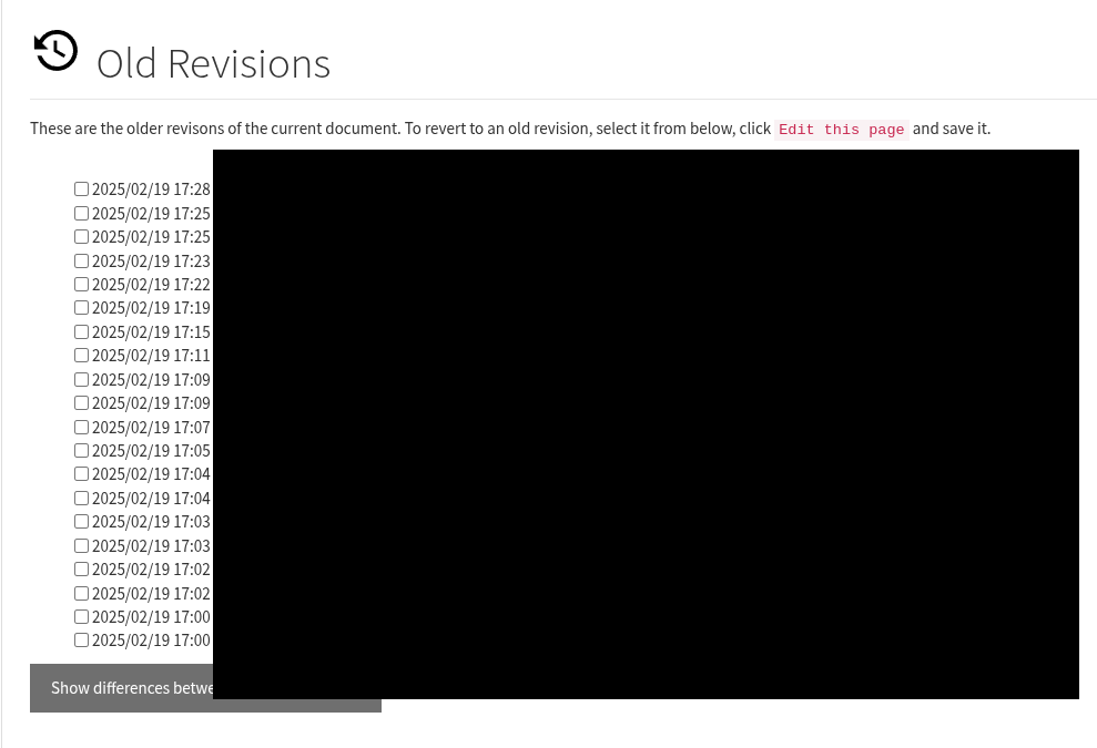 Reversion